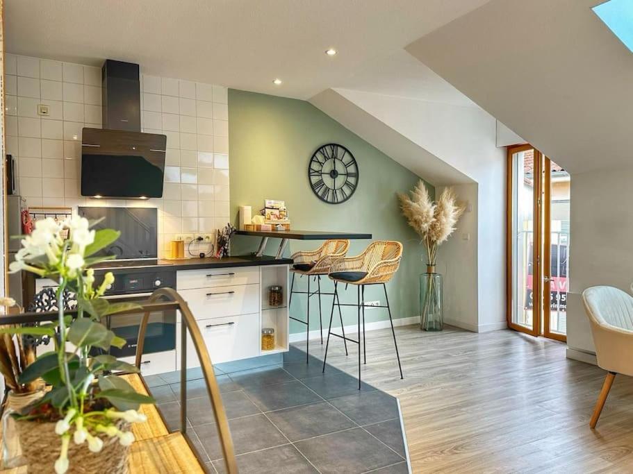 Appartement Duplex T3 Hypercentre 65M² à Voiron Extérieur photo